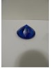 Prisma Diamante Cristal Vidro Azul Pequeno